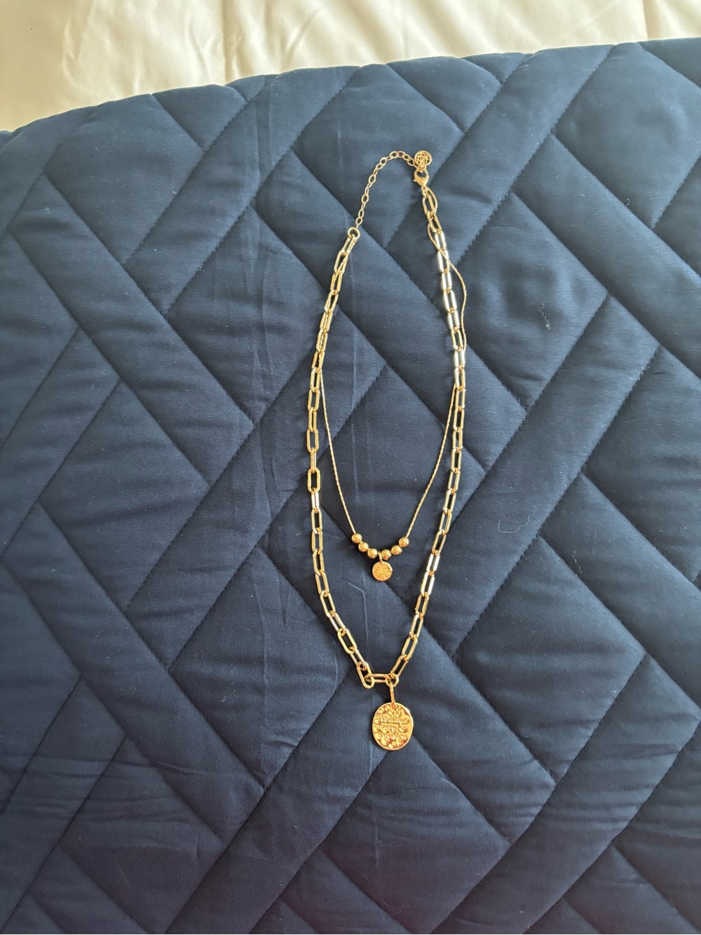 Lilly Pulitzer Women's Necklace Island Hopping Double Layer